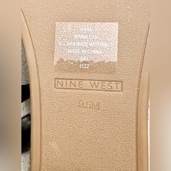 NWT Nine West Nillo 3 Wedge Sandals - Black size 9.5
l - Picture 5 of 8